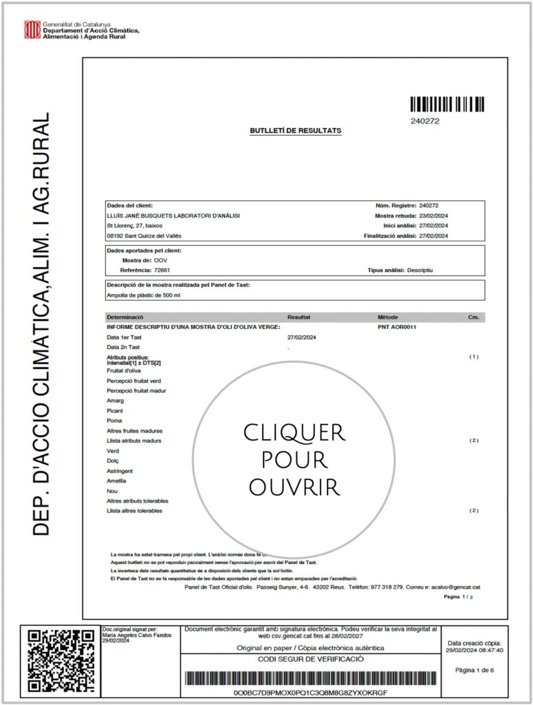 OLYV - NOTRE HUILE D’OLYV