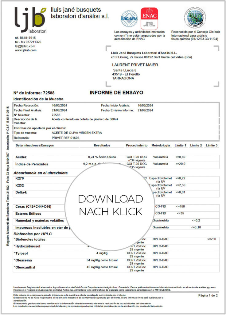 OLYV - NOTRE HUILE D’OLYV